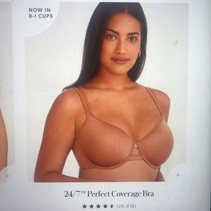 ThirdLove 24/7 Perfect Coverage Bra in Taupe 36G